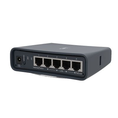 13. WiFi 5 router Mikrotik hAP ac lite TC (RB952Ui-5ac2nD-TC) 2.4GHz(2x2)/5GHz(1x1) 5p