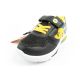 12. Leomil Pokemon children's sports shoes sneakers lightweight with velcro black yellow