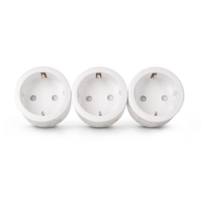 Entac ES-3S-RC Power Plug Adapter White