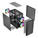 9. LOGIC DART PRO ARGB MINI USB TYPE-C CASE BLACK