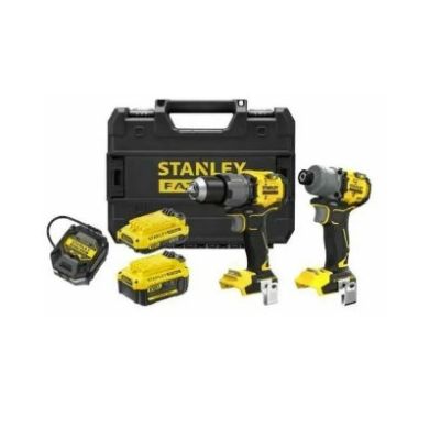 STANLEY V20 KIT SFMCK211MDT (SFMCD726 + SFMCF830) 1x4.0Ah 1x2.0Ah PRO-STACK