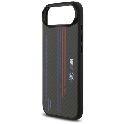 4. BMW M Kevlar Lines & Logo MagSafe Case for iPhone Air - Black