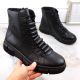 9. Comfortable, insulated platform boots Rieker W RKR493A, black