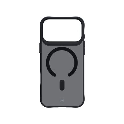 2. 3mk Smoke MagCase for iPhone 17 Pro - Black Semi-Transparent