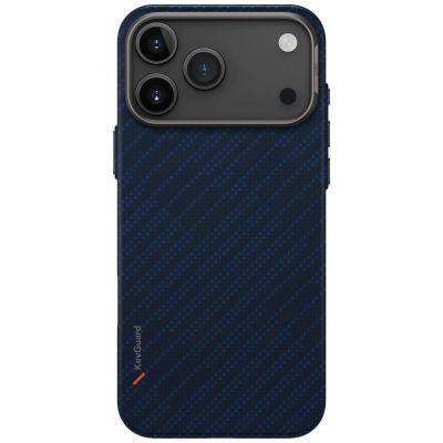 2. Uniq Keva EDGE Magclick Charging Case for iPhone 17 Pro Max - Blue