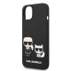 6. Karl Lagerfeld KLHMP14MSSKCK iPhone 14 Plus 6.7 "hardcase black / black Liquid Silicone Karl & Choupette Magsafe