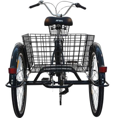 10. 3-WHEEL BIKE 24 BLACK SHIMANO 7-SPEED LOWER FRAME 1060972