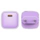4. Acefast A53 PD 30W GaN USB-C charger with display - purple