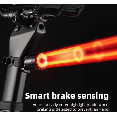 2. Rockbros rear under-seat bicycle light