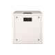 16. Unique 19" 12U 600x600 wall-mounted network cabinet, glass door, gray, undivided, assembled, 100kg
