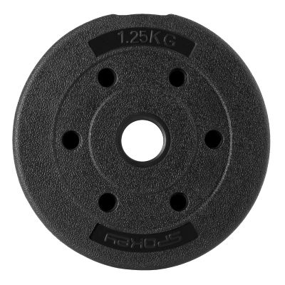 28. 4-in-1 Weight Set (Barbell, Dumbbells, Kettlebell, Push-Up Handles) Spokey PONDUS SET 20 kg