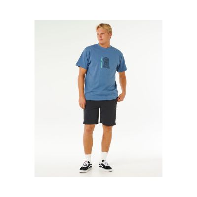 4. Men's RIP CURL Search Sundial Tee Blue
