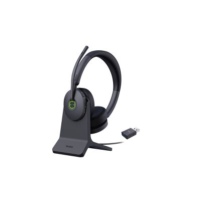 2. Yealink WH68 Hybrid Headset with Charging Stand
