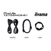 iiyama ProLite T2755MSC-B1 computer monitor 68.6 cm (27") 1920 x 1080 px Full HD LED Touchscreen Blade Black