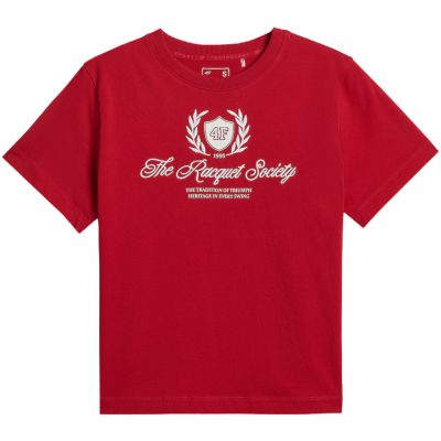 2. Women's T-shirt 4F F2738 red 4FWSS26TTSHF2738 62S