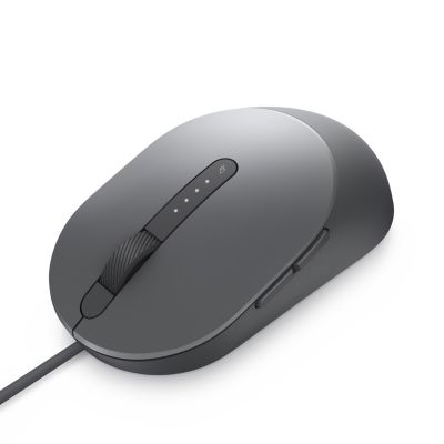 5. DELL MS3220 Gray Wired Laser Mouse