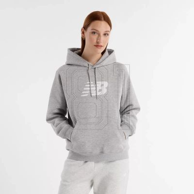 New Balance Sport Fleece Logo Hoodie W WT43524AG