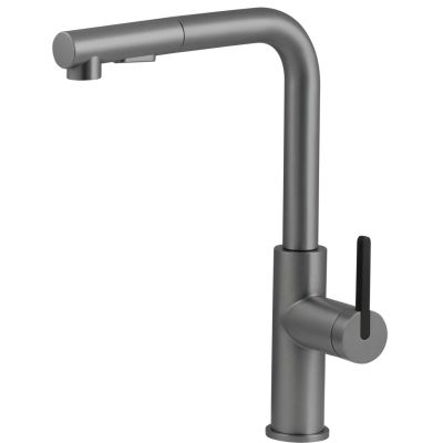 Kitchen tap with pull-out spout