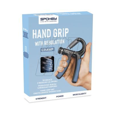 7. Spokey grip with adjustable resistance Cramp SPK-943259