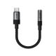 2. Acefast J12 USB-C to 3.5mm mini jack adapter - black