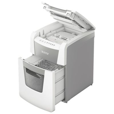 10. Leitz IQ AutoFeed 100 Shredder, P4, 100 sheets, 34 l bin