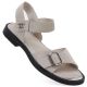 Vinceza 26-62303 beige women's leather sandals