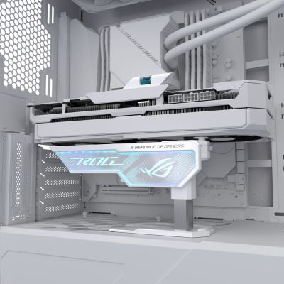 7. ASUS XH01 ROG HERCULX WHITE Card Holder
