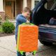 12. PROWORLD KID CABIN TRAVEL SUITCASE 18 INCHES - ORANGE (DINO)