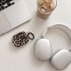 7. Tech-Protect Lamano case for AirPods 4 / 5 - black and brown
