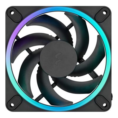 3. Fractal Design Momentum 12 RGB Computer Case Fan 12 cm Black 3 pcs.