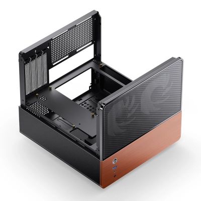 12. Jonsbo V12 PC Gehäuse, Mini-Tower, Micro-ATX - black