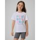 Girls' cotton T-shirt 4F 4FJRSS26TTSHF3982-11S
