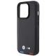 6. BMW BMHCP15L22PTDK iPhone 15 Pro 6.1" black/black Leather Stamp Tricolor
