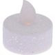 2. SET OF 3 LED TEA LIGHT CANDLES WITH GLITTER