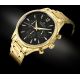 2. Men's Watch Giewont Chronograph Sapphire Gold Black GW6310-B4