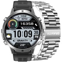 Smartwatch Gravity Graphite Strap + Bracelet GT42-3