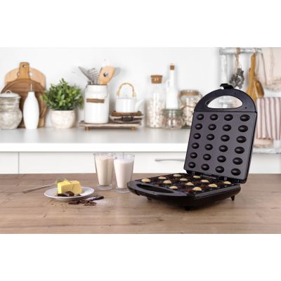 Mesko Home MS 3041 Waffle Maker 24 Waffles 1600 W Black