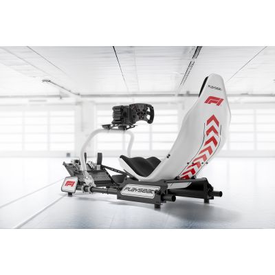 9. Playseat Formula Instinct Gaming Chair - F1 Edition Universal Upholstered Seat Black, White