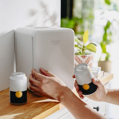 8. Mini fridge ADLER AD 8084g gray