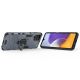 6. Ring Armor Case Kickstand Tough Rugged Cover for Samsung Galaxy A22 4G blue