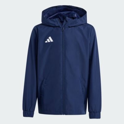 7. adidas Entrada 26 All Weather Navy Blue Kids Jacket JZ9103 116cm