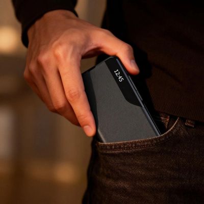 4. Tech-Protect Smart View Case for Samsung Galaxy A57 5G - Black