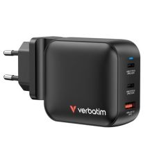 Verbatim GaN Charger 100W Universal Black AC Fast Charging Internal