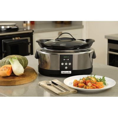 9. Crock-Pot slow cooker SCCPBPP605-0505.7l (chrome)