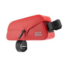 Rockbros 30120122004 Waterproof Bicycle Frame Bag with Magnetic Closure 0.9L - Red