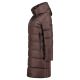 4. Women’s parka Geographical Norway APRIL DBROWN DB LADY 0116-2 (WZ7108F/GN-DARK BROWN)
