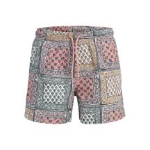 Jack&Jones men's swim shorts JPSTMAUI SHELL AOP SWIM SHORTS REG 12291808 ASH ROSE