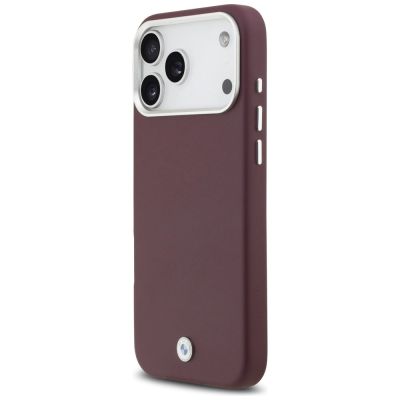 2. BMW Sign Full Wrapped Metal MagSafe Case for iPhone 17 Pro Max - Red