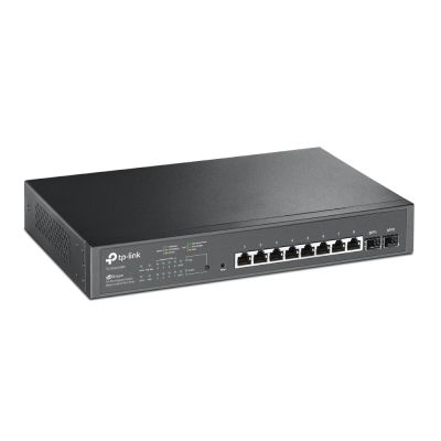 2. TP-Link JetStream TL-SG2210MP Managed Network Switch L2/L2+ Gigabit Ethernet (10/100/1000) Supports PoE 1U Black