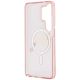 7. Karl Lagerfeld IML KC Script MagSafe Case for Samsung Galaxy S26 Ultra - Pink